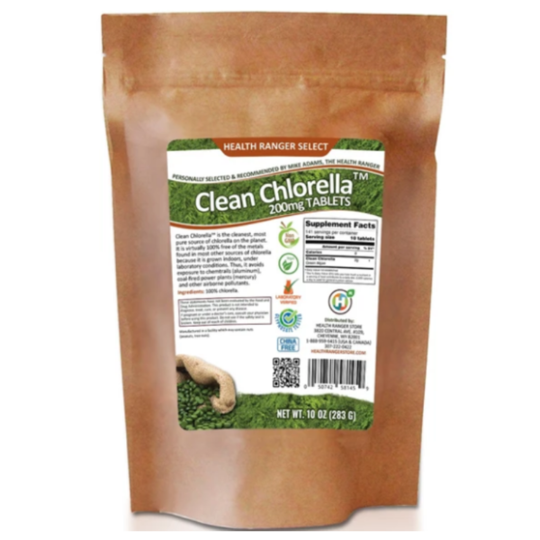 Clean Chlorella 200mg Tablets